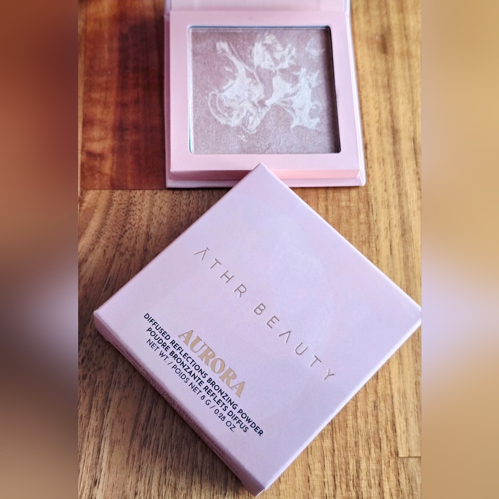 New! Athr Beauty Diffused Reflectuons Highlighting Bronzing Powder In Aurora 8 g